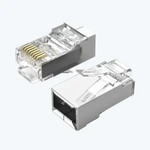 Conector RJ45 metálico Cat 6