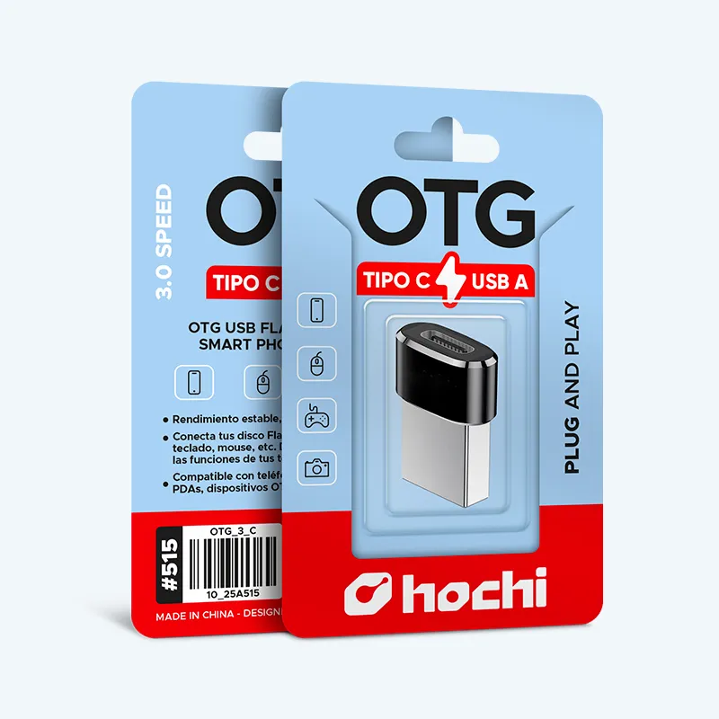 OTG metálico Tipo-C a USB