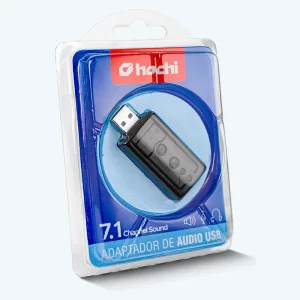 Adaptador de audio y micrófono USB 7.1