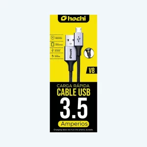 Cable USB A Micro-V8 3.5A