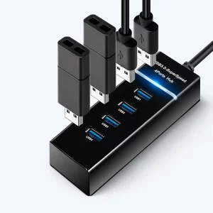HUB USB 4 puertos 3.0 de alta velocidad
