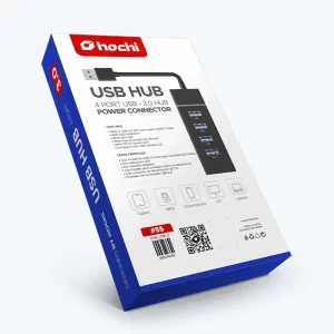 HUB USB 4 puertos 3.0 de alta velocidad