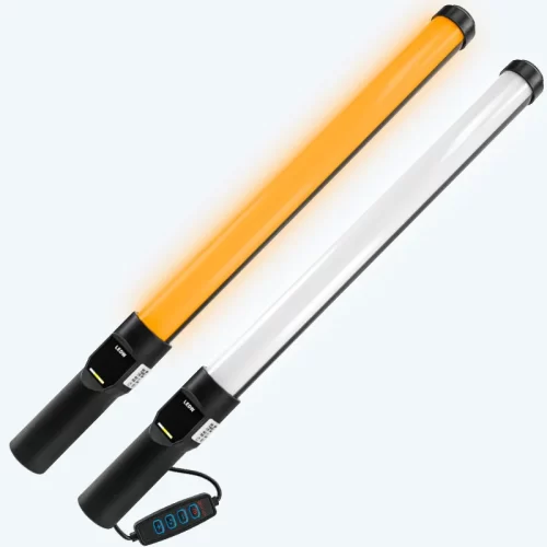 Barra de luz led cálida con enchufe 50 cm