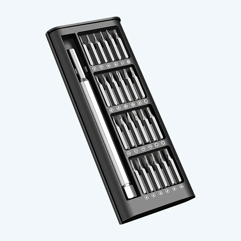 Set de destornilladores magnéticos de precisión 24pzas