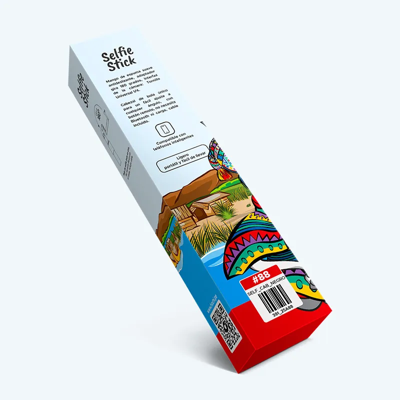 Palo Selfie Stick 80 cm con cable