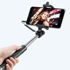Palo Selfie Stick 80 cm con cable