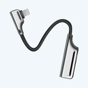 Adaptador 2 en 1 para iPhone – Carga y Audio Simultáneo con Entrada Lightning