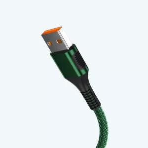 Cable Tipo-C 5A Carga Rápida – Enmallado 1 Metro, Super Speed