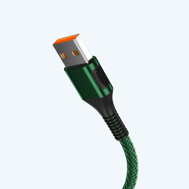 Cable Tipo-C 5A Carga Rápida – Enmallado 1 Metro, Super Speed