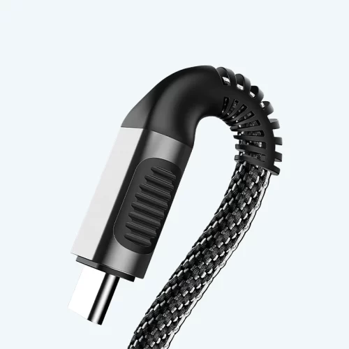 Cable Tipo-C 5A Carga Rápida – Enmallado 1 Metro, Super Speed