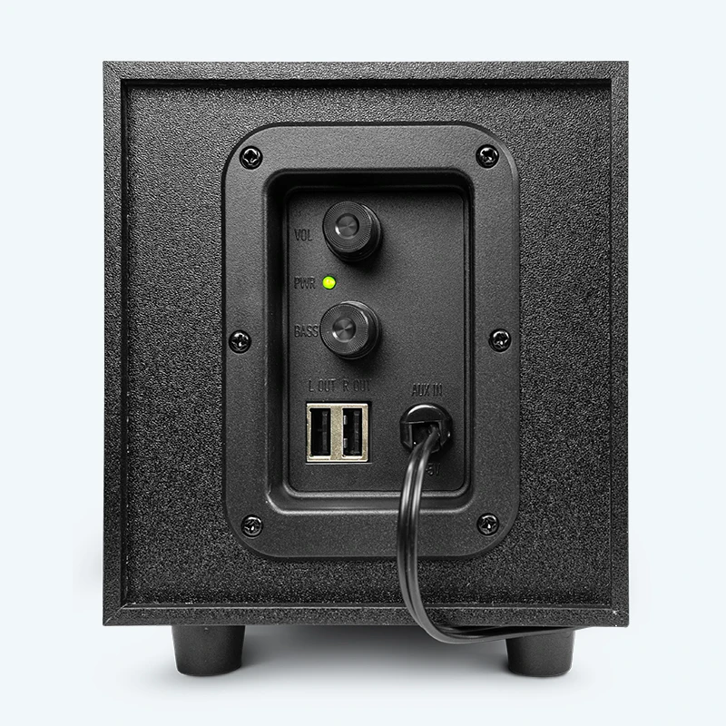 Parlante Bluetooth RGB 2.1 con Subwoofer – 10W+3Wx2