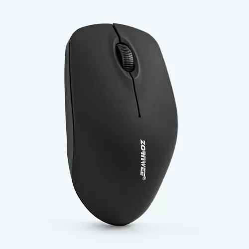 Mouse Inalámbrico ZORNWEE W330 – 1600 DPI, Conexión 2.4GHz, Diseño Ergonómico, Alimentación por Pila AA