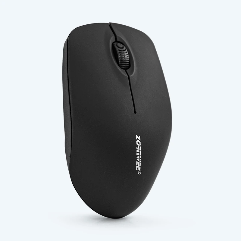 Mouse Inalámbrico ZORNWEE W330 – 1600 DPI, Conexión 2.4GHz, Diseño Ergonómico, Alimentación por Pila AA