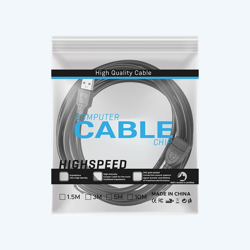 Cable Extensión USB 3 Metros – Macho a Hembra USB