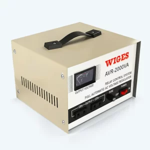 Estabilizador de Corriente WIGES 2000VA – Monofásico Automático