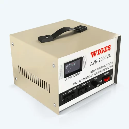 Estabilizador de Corriente WIGES 2000VA – Monofásico Automático