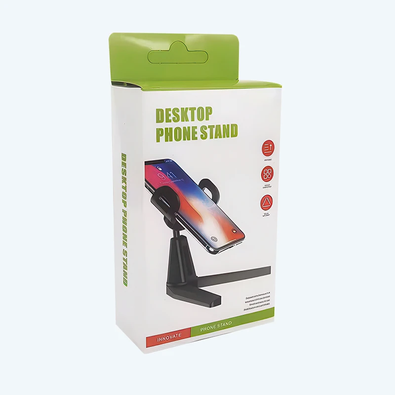 Holder de Escritorio para Teléfono – Soporte Ajustable con Giro 360°