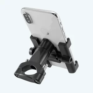 Holder Metálico para Moto y Bicicleta – Soporte de Aleación de Aluminio con Giro 360°
