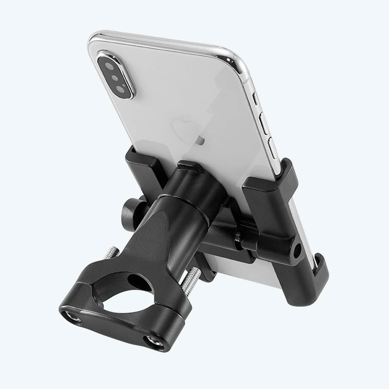 Holder Metálico para Moto y Bicicleta – Soporte de Aleación de Aluminio con Giro 360°
