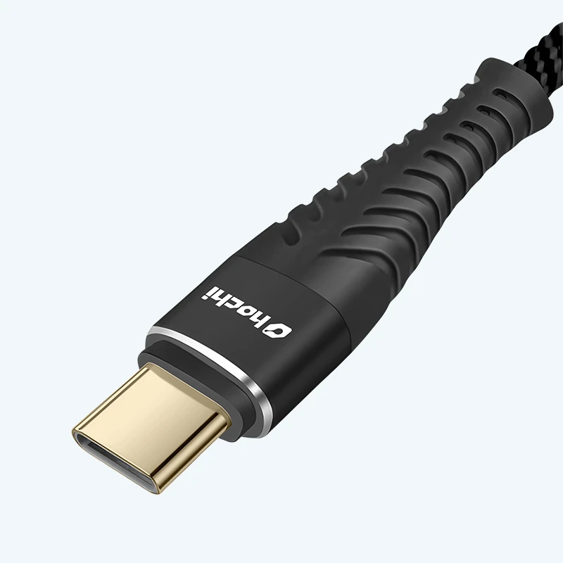 Cable PD 3.1A Tipo-C a Tipo-C – Carga Rápida 1 Metro, Enmallado