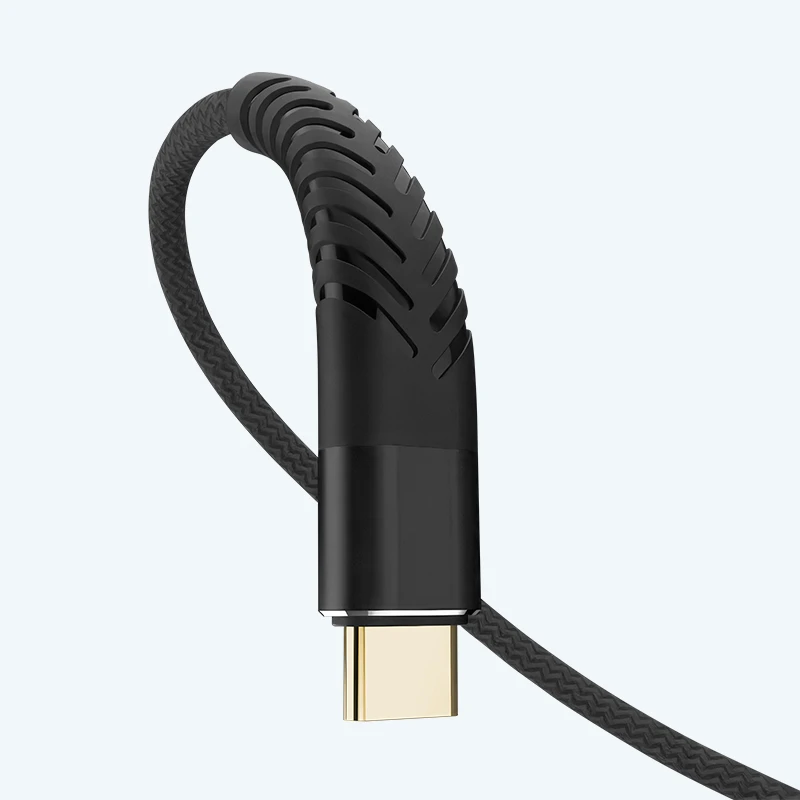 Cable PD 3.1A Tipo-C a Tipo-C – Carga Rápida 1 Metro, Enmallado
