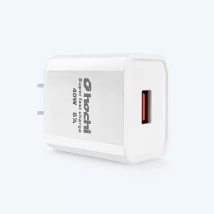 Cargador Hochi 40W Max 6A con Cable Tipo-C 1M