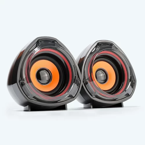 Mini Parlante para PC Hochi - Altavoz USB con Regulador de Volumen