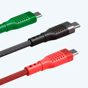 Cable Tipo-C 5A Carga Súper Rápida – Enmallado 1 Metro