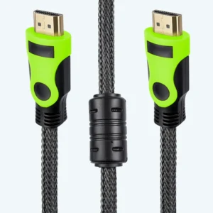 COD-217 Cable HDMI Enmallado 20 Metros – Doble Filtro Antirruido, Soporta Full HD 1080p